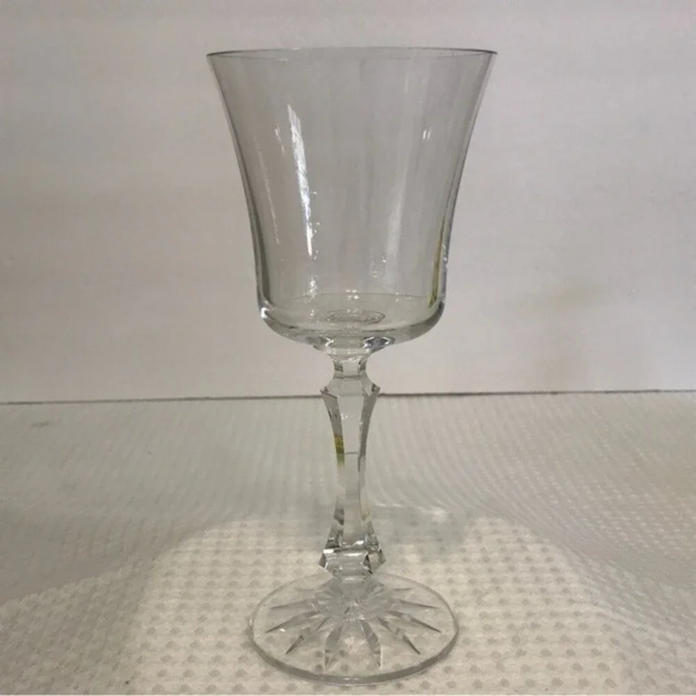 Vintage Stemmed Goblets - Set of 3